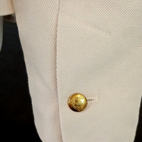 ✈️ A.L.C. womens tan linen/cotton blend blazer size 8 - Picture 7 of 12